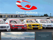 Tablet Screenshot of circuitmallorca.com